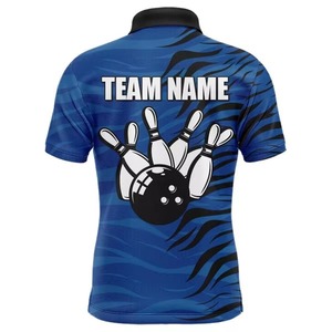 Top Sale Men's <b>Bowling</b> Short Sleeve Polo Shirt Fashion <b>Bowling</b> Printed Summer Polo Shirts Quick Dry for Man - Product Image 5