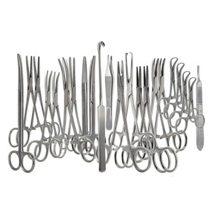 Kit de Cirugía Menor Básico de Alta Calidad de 13 Piezas con Caja de Acero Inoxidable, Instrumentos Quirúrgicos, Fabricante y Exportador de Pakistán - Product Image 2