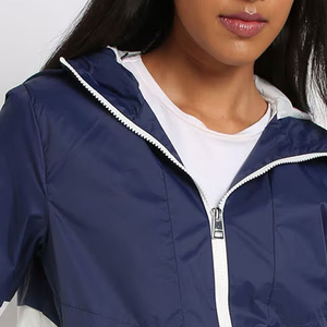 Chaqueta con Capucha para Actividades al Aire Libre para Mujer, de Secado Rápido, Proveedor de Ropa Deportiva, Chaqueta Cortavientos Personalizada para Mujer, para Ejercicio al Aire Libre - Product Image 4