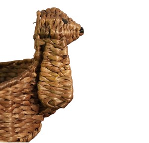 Maceta Artesanal de Jacinto de Agua con Forma de Perro de Orejas Largas, Cesta Creativa para Flores con Diseño de Animal, Soporte Decorativo para Plantas de Patio - Product Image 2