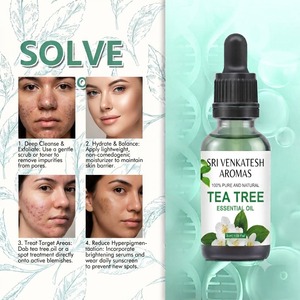 น้ำมันหอมระเหยทีทรีเกรดบำบัดบริสุทธิ์ 100% กลั่นด้วยไอน้ำ เกรดเครื่องสำอาง ราคาขายส่ง - Product Image 5