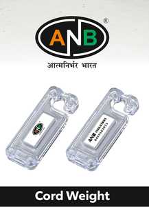 ANB Lest en plastique durable pour stores verticaux, composant de corde imperméable pour stores à enroulement, contrôle fluide des stores - Product Image 3