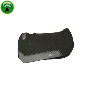 สีดำไม่ลื่นโพลีเอสเตอร์รู้สึกตะวันตกอานแผ่น - Product Image 1