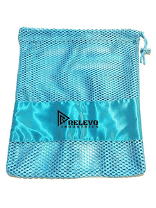 Sac à cordon en maille toutes couleurs Relevo Industries, léger, pour le sport, le rangement et les accessoires de danse - Product Image 4