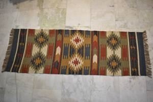 Tapis en jute tissé à la main de qualité supérieure, tapis kilim réversible, fibre naturelle durable, décoration pour la maison et l'hôtellerie - Product Image 3