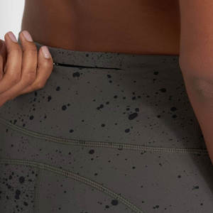 Women's High Waist Full-Length Yoga <b>Leggings</b> Spandex/Nylon Tummy <b>Control</b> Breathable Eco-Friendly Reversible Quick Dry - Product Image 4