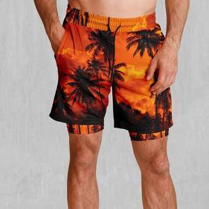 Direct Factory Wholesale <b>Men's</b> Gym <b>Shorts</b> Casual Mesh Workout <b>Shorts</b> Breathable Pocket Sublimated Street Wear OEM ODM <b>Slim</b> <b>Fit</b> - Product Image 1