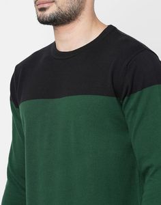 เสื้อสเวตเชิ้ตผ้าฝ้ายออร์แกนิกสำหรับผู้ชาย คอกลม เป็นมิตรต่อสิ่งแวดล้อม ด้านในเนื้อนุ่ม ใส่ได้ทุกวันในฤดูใบไม้ร่วงและฤดูหนาว - Product Image 2