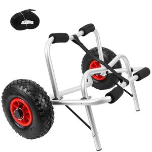 Carrello Pieghevole per Trasporto Paddleboard, Kayak, Canoa, Barca, Capacità 80 kg, Rimorchio per Carrelli e Trolley Manuali - Product Image 1