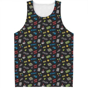 Camiseta sin mangas con estampado personalizado para hombre, camiseta de poliéster para gimnasio, entrenamiento, fitness, culturismo, chaleco informal de verano para la playa - Product Image 4