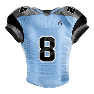 Uniformes de Fútbol Americano al por Mayor para Equipos, Sublimación para Adultos, Impresión en Silicona, Conjunto Juvenil, Camiseta de Fútbol Americano - Product Image 1
