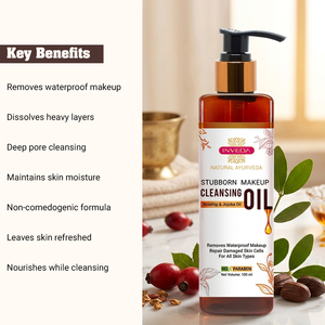 น้ำมันทำความสะอาดเครื่องสำอางสูตรเข้มข้น สำหรับทำความสะอาดล้ำลึก ล้างเครื่องสำอางกันน้ำได้อย่างมีประสิทธิภาพ มีจำหน่ายในราคาที่เหมาะสม - Product Image 2