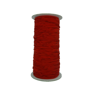 Cuerda elástica trenzada de 1.2 mm, roja, 288 yardas, 100% nailon, alta tenacidad, ecológica, cuerda elástica personalizada para textiles del hogar y calzado. - Product Image 4