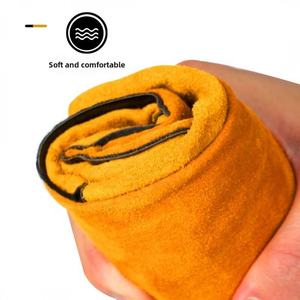 Gants de soudage en cuir de qualité supérieure, durables et sécuritaires pour une utilisation en extérieur - Product Image 4
