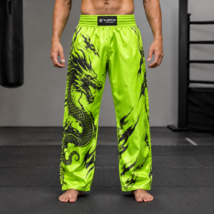 Professional Kick Boxing Trouser Featuring Durable <b>Stretch</b> Fabric For Daily Training And <b>Ring</b> Performance Kick Boxing Trouser - Product Image 1