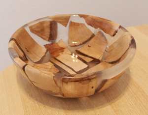 ชุดชามเสิร์ฟเรซิ่นสีเหลืองคุณภาพสูง ขัดเงาอย่างดี ผลิตด้วยมือ ออกแบบตามสั่ง สำหรับใช้ในบ้าน โรงแรม และร้านอาหาร จากอินเดีย - Product Image 2