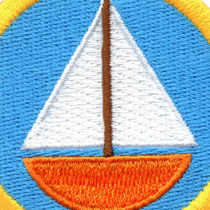 Badge en tissu brodé personnalisé, motif drapeau écologique, design de personnage mignon, logo personnalisé, fixation par épingle de sûreté pour - Product Image 6