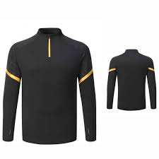 เสื้อแจ็คเก็ตคอซิป แขนยาว สีน้ำเงิน ไซส์พลัส ผ้าโพลีเอสเตอร์ 100% พิมพ์ลายดิจิตอลตามสั่ง สีพื้นตามสั่ง พร้อมปักโลโก้ตามสั่ง สำหรับทั้งชายและหญิง - Product Image 6