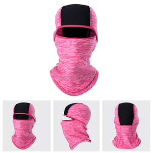 Máscaras de esquí de invierno de diseñador al por mayor con estampado digital, logotipo personalizado, 3 orificios, tejido de punto, cubierta facial completa común - Product Image 3