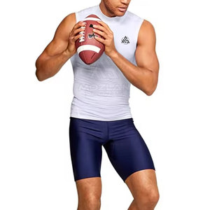 Haut de compression pour homme de haute qualité fabriqué au Pakistan, en vente, avec étiquette privée. - Product Image 4