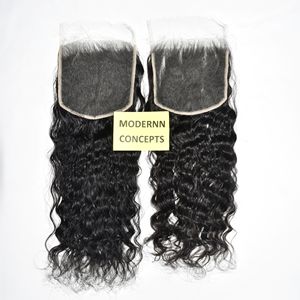 Cheveux humains brésiliens naturels vierges non traités, cuticules alignées, qualité Genius Weft, avec closure HD 6*6, bouclés, provenant de Temple, vente en gros - Product Image 1