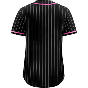 Maillots de baseball de compétition en polyester premium avec contrôle avancé de l'humidité et canaux de ventilation stratégiques pour un refroidissement amélioré - Product Image 3