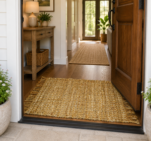 Offre spéciale : Tapis rectangulaire en polyester et tapis épais en polyester à poils longs, idéal pour tapis d'entrée, tapis de cuisine, tapis de couloir - Product Image 1
