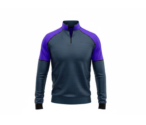 Modern Sublimation Quarter Zip Design <b>Jacket</b> Manufacturer <b>Men</b> Women Youth Sportswear Quick Dry Team <b>Pullover</b> - Product Image 6