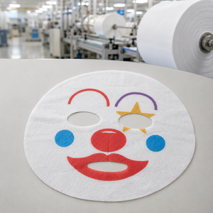 <span class=keywords><strong>Maschera</strong></span> Facciale Personalizzata con Stampa di Cartoni Animati a Tema Clown, Inchiostro Alimentare, Substrato Non Tessuto per Cura della Pelle Pronta per Selfie - Product Image 1