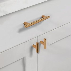 Perillas de latón antiguo para gabinetes de cocina, perillas para cómodas, perillas para cajones, herrajes metálicos para gabinetes y perillas para cajones de cómodas - Product Image 3