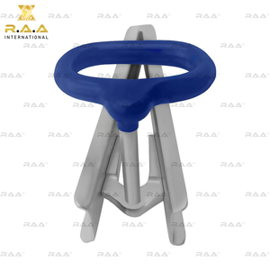 Écarteur buccal pour chevaux avec poignée annulaire en acier inoxydable, outil vétérinaire pour l'examen buccal et les soins dentaires équins - Product Image 4