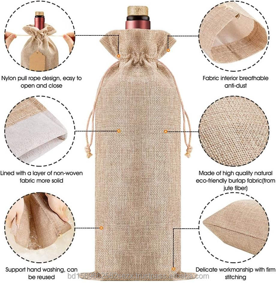 100% natural jute color