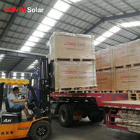 Panneau solaire photovoltaïque LONGi Hi-MO X10 Guardian 650W BC bifacial double vitrage, module PV, certifié CE TUV, stock EU DDP pour système utilitaire