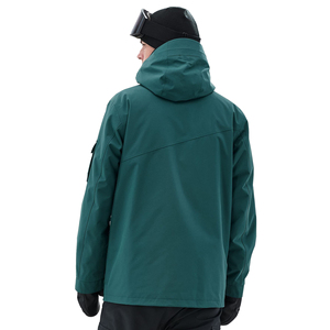 Heavy Duty Mens Ski Jacket <b>Waterproof</b> Thermal <b>Padded</b> Snowboard Jacket Wind Resistant Breathable Hood Outdoor Winter Sportswear - Product Image 5
