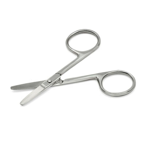 Ciseaux de manucure de haute qualité en acier inoxydable avec lames courbées pour le soin des cuticules Précision et tranchant élevés Prix raisonnable - Product Image 2