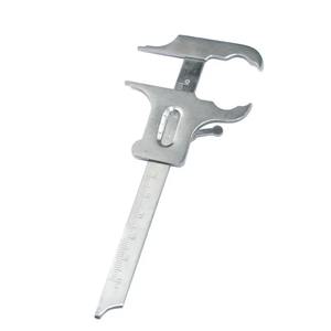 Reglas de medición ortodónticas profesionales para dentistas, calibrador Vernier de acero inoxidable, micrómetro, instrumentos de medición, herramienta - Product Image 2
