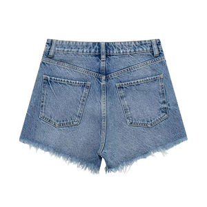 Shorts de Mezclilla Elásticos y Holgados de Moda Coreana para Mujer, Verano 2026, Venta al Por Mayor de Boutique - Product Image 5