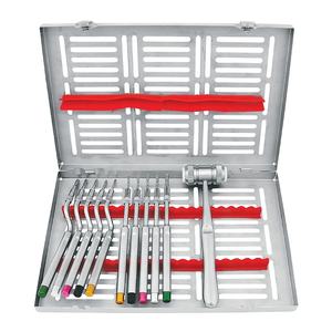 ชุดเครื่องมือผ่าตัดทางทันตกรรมสำหรับการปลูกถ่ายรากฟันเทียม ทำจากสแตนเลสคุณภาพสูง ได้รับการรับรองมาตรฐาน CE  ชุดอุปกรณ์ผ่าตัดทางทันตกรรม 5 ชิ้น - Product Image 4