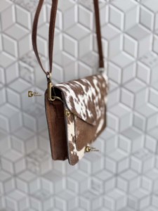 Sac bandoulière élégant en cuir de vachette véritable, nouvelle collection, sac à main bohème en fourrure, sac multi-usages pour femme – Offre spéciale - Product Image 2