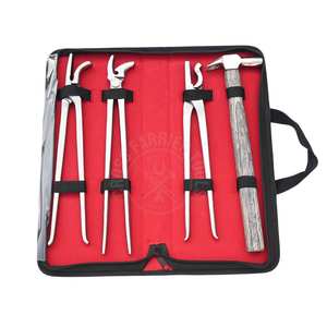 Juego de Herramientas Profesionales para Herrador con Pinza para Clavos de Cocodrilo, Pinza Curva, Pinza Estándar y Martillo para Pezuñas - Product Image 1