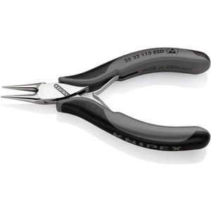 KNIPEX 79 52 125 Coupe-fil diagonale de précision pour électronique avec poignées multi-composants, finition polie, 125 mm, fabriqué en Allemagne - Product Image 4
