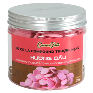 Proveedor de Fabricación para Exportación, Chocolate Compuesto, Envío Directo, OEM/ODM, Chocolate de Fresa HALAL, Botones de Chocolate, Galletas de Cacao - Product Image 1