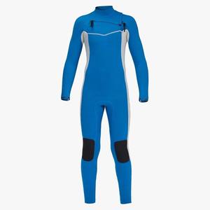 Combinaison de plongée intégrale en néoprène personnalisée avec logo imprimé, en tissu respirant maillé sans couture, fermeture éclair dorsale - Product Image 1