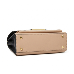 ROYAA Pochette de Soirée en Cuir Véritable de Haute Qualité avec Fermeture Éclair et Chaînes, Bandoulière/Épaule pour Femme - Élégante pour Mariage - Product Image 5