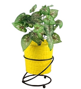 Hot Selling Vintage Metal Planter Small Size for Indoor Plants Economically Priced by Indian Manufacturers Garden Application - Product Image 4