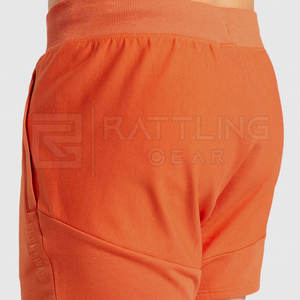 Ensemble de shorts de gymnastique en coton Offre Spéciale Shorts de fitness respirants et durables avec taille moyenne Design dernier cri et motif solide de style décontracté - Product Image 6