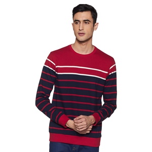 Sweat-shirt décontracté en coton à col rond pour homme, manches longues, vêtements décontractés, style OEM, en tissu, avec Logo personnalisé, bon marché, - Product Image 1