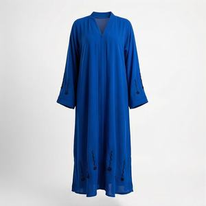 Dernière Collection : Abaya Islamique pour Femme, Thobe/Thawb Sur Mesure, Style Décontracté, Prix de Gros, Couleur Personnalisable, Robe Modeste - Product Image 1