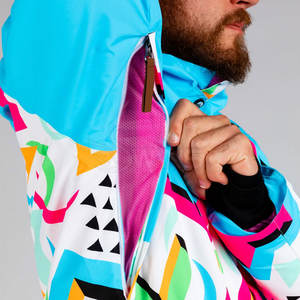 Traje de esquí transpirable con capucha y cremallera para hombre, impermeable y resistente, ideal para montañismo al aire libre - Precio mayorista - Product Image 5