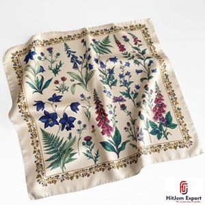 Soft Lightweight Printed <b>Scarf</b> Head <b>Scarf</b> Classic Modern Pattern Elegant Casual Everyday Wear OEM ODM Textile Manufacturer Bali - Product Image 4